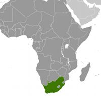 Map of South Africa Map of South Africa