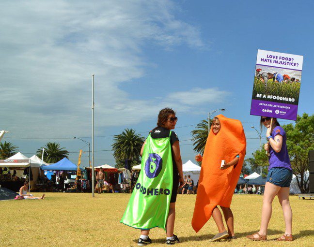 Oxfam Australia | Love food? Hate the fact that 1 in 8 people still go hungry every single day? Be a #foodhero!