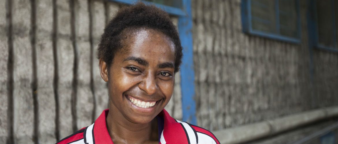 Ruth is a survivor of gender-based violence in Papua New Guinea