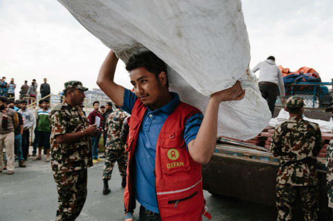 Oxfam responds to Nepal earthquake: people of Nepal in dire need.