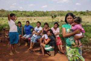 The Guarani-Kaiowa people are still fighting for their land in Brazil. Photo: Eduardo Martino/OxfamAus