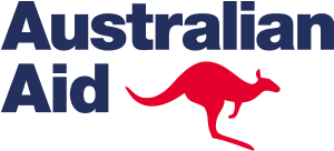 The Department of Foreign Affairs and Trade, Australian Aid logo. The Department of Foreign Affairs and Trade, Australian Aid logo.