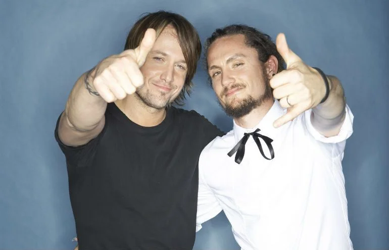 Keith Urban and John Butler. Photo: Jason Malouin/OxfamAUS Keith Urban and John Butler. Photo: Jason Malouin/OxfamAUS