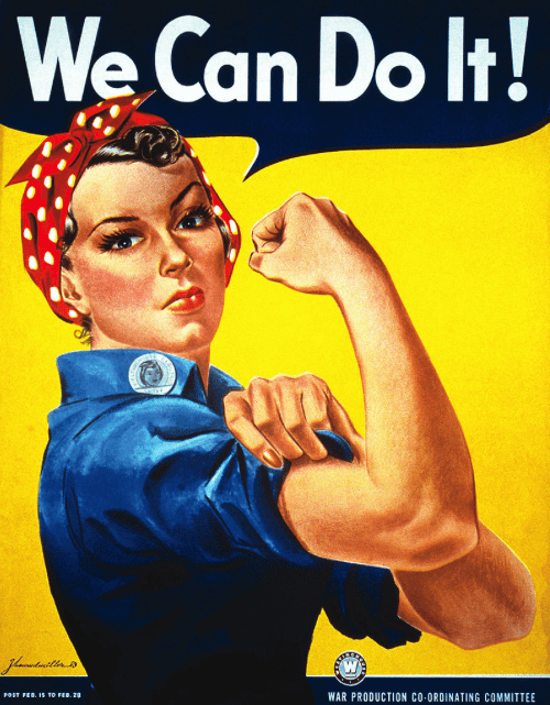 We can do it, Rosie the Riveter