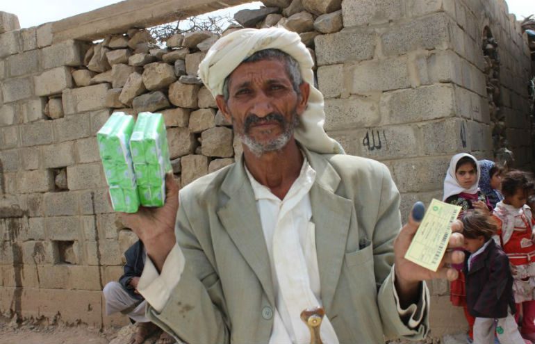 Using cash transfers in Yemen