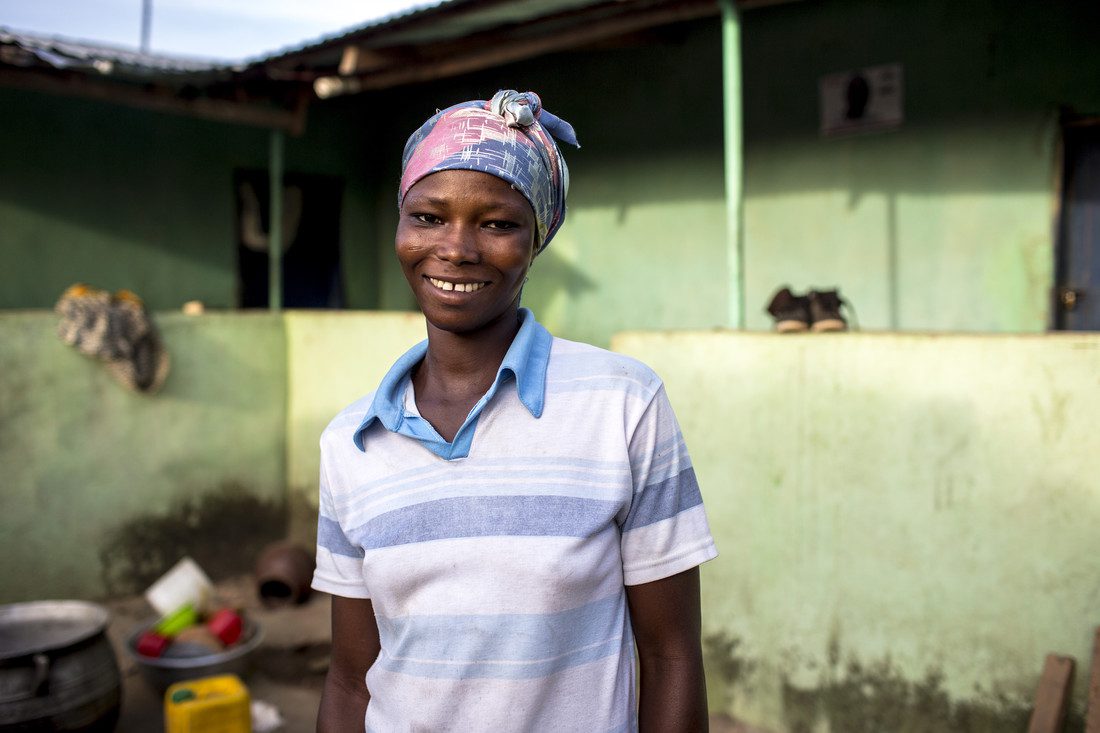 “It’s important for me to earn an income. What a man can do a woman can do.” — Augustina, Ghana
