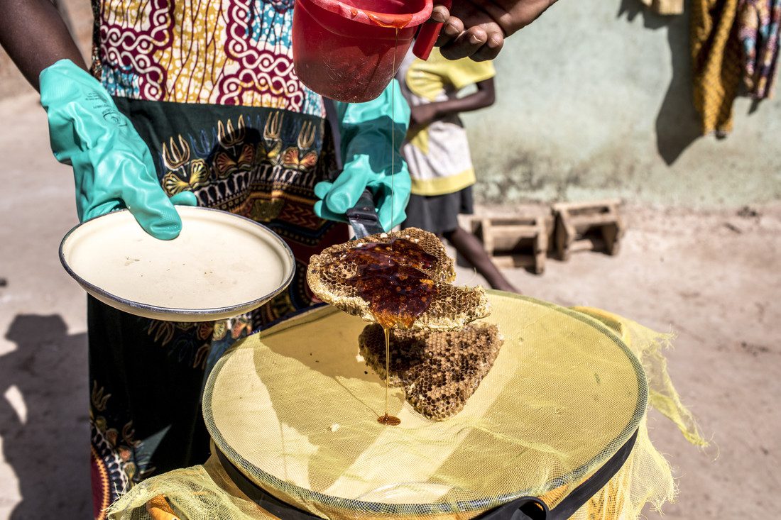 “People travel from far and wide to buy our honey.” — Augustina, Ghana