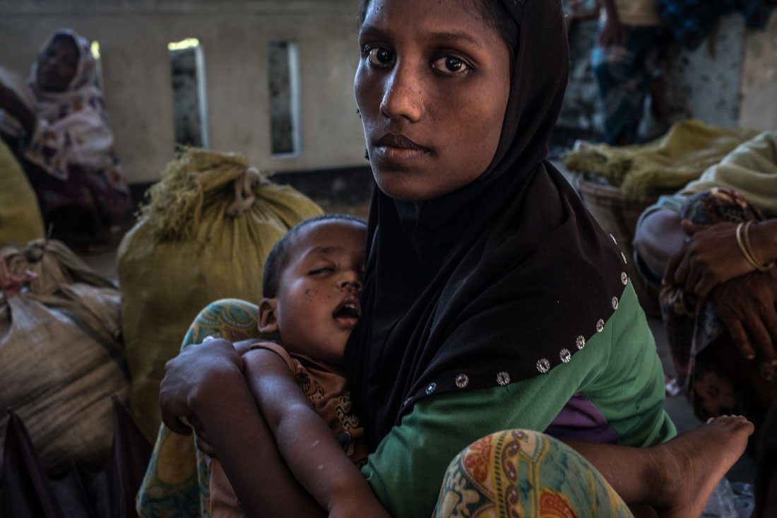 The perilous flight of a Rohingya refugee