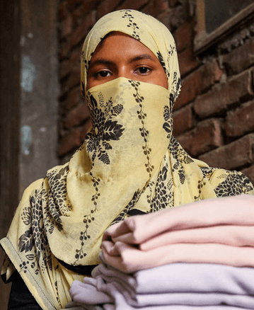 Garment worker Fatima