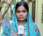 Tania, garment maker in Bangladesh. Photo: Fabeha Monir/Oxfam AUS