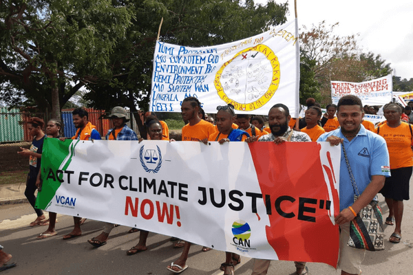 Vanuatu leads on climate justice Vanuatu leads on climate change