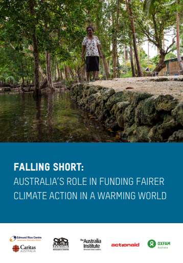 New joint report into climate finance and loss and damage