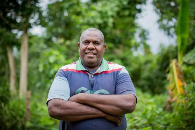 Vanuatu: George joined the Vanuatu Society for People with Disabilities (VSPD) after an accident damaged his leg. He now advocates for the rights and inclusion of all people with disability. Oxfam acknowledges the support of the Australian Government through the Australian NGO Cooperation Program (ANCP). Photo: Arlene Bax/Oxfam