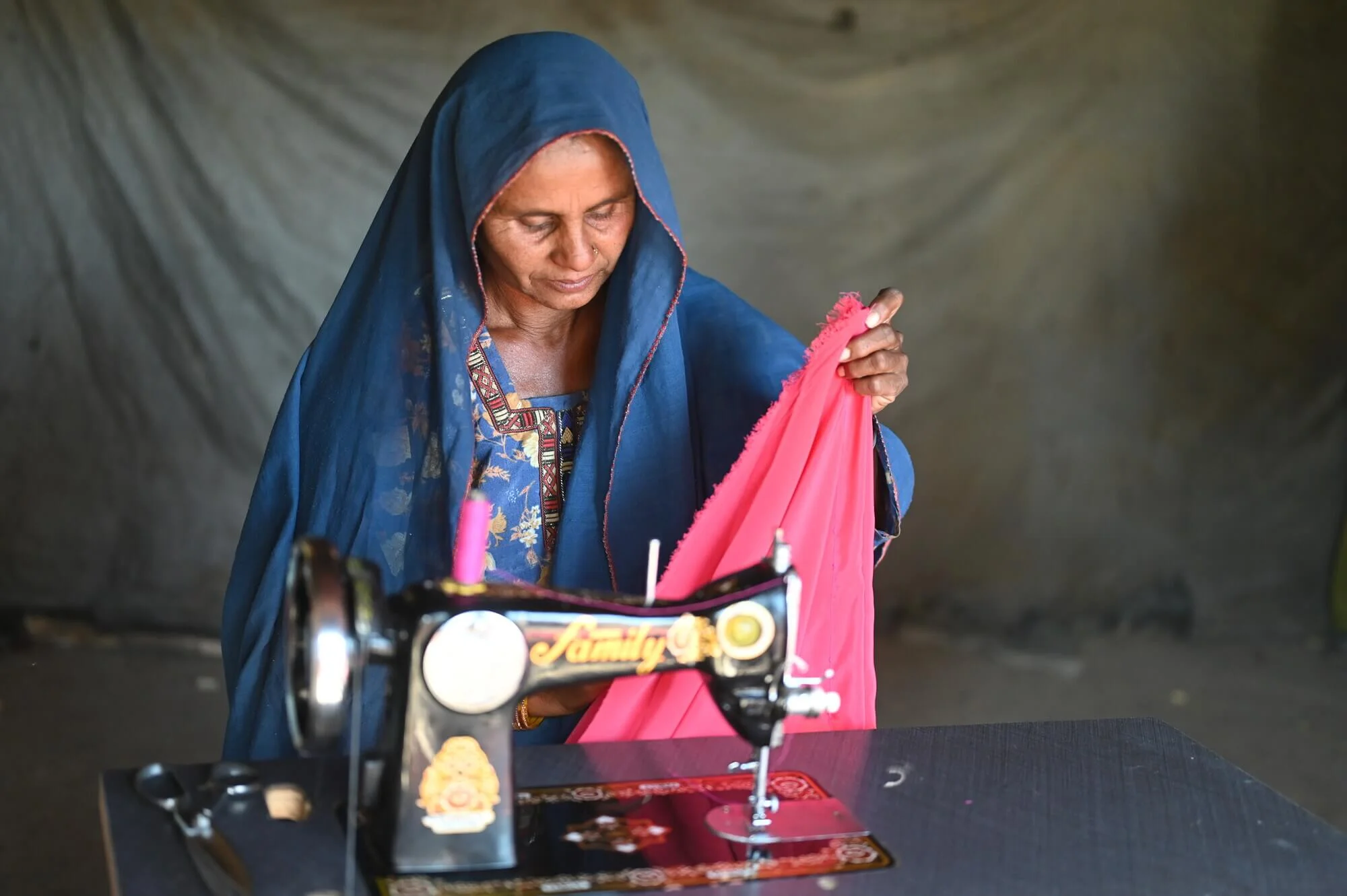 Pakistan: Khalda is based in Mirpurkhas, Sindh and has received a small business grant from ARTS Foundation. Tooba Niazi/Oxfam Pakistan: Khalda is based in Mirpurkhas, Sindh and has received a small business grant from ARTS Foundation. Tooba Niazi/Oxfam