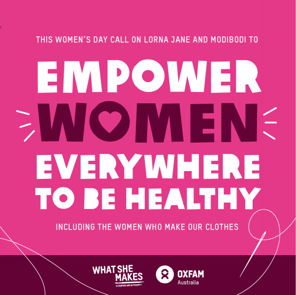 Oxfam Australia | Lorna Jane pays a living wage